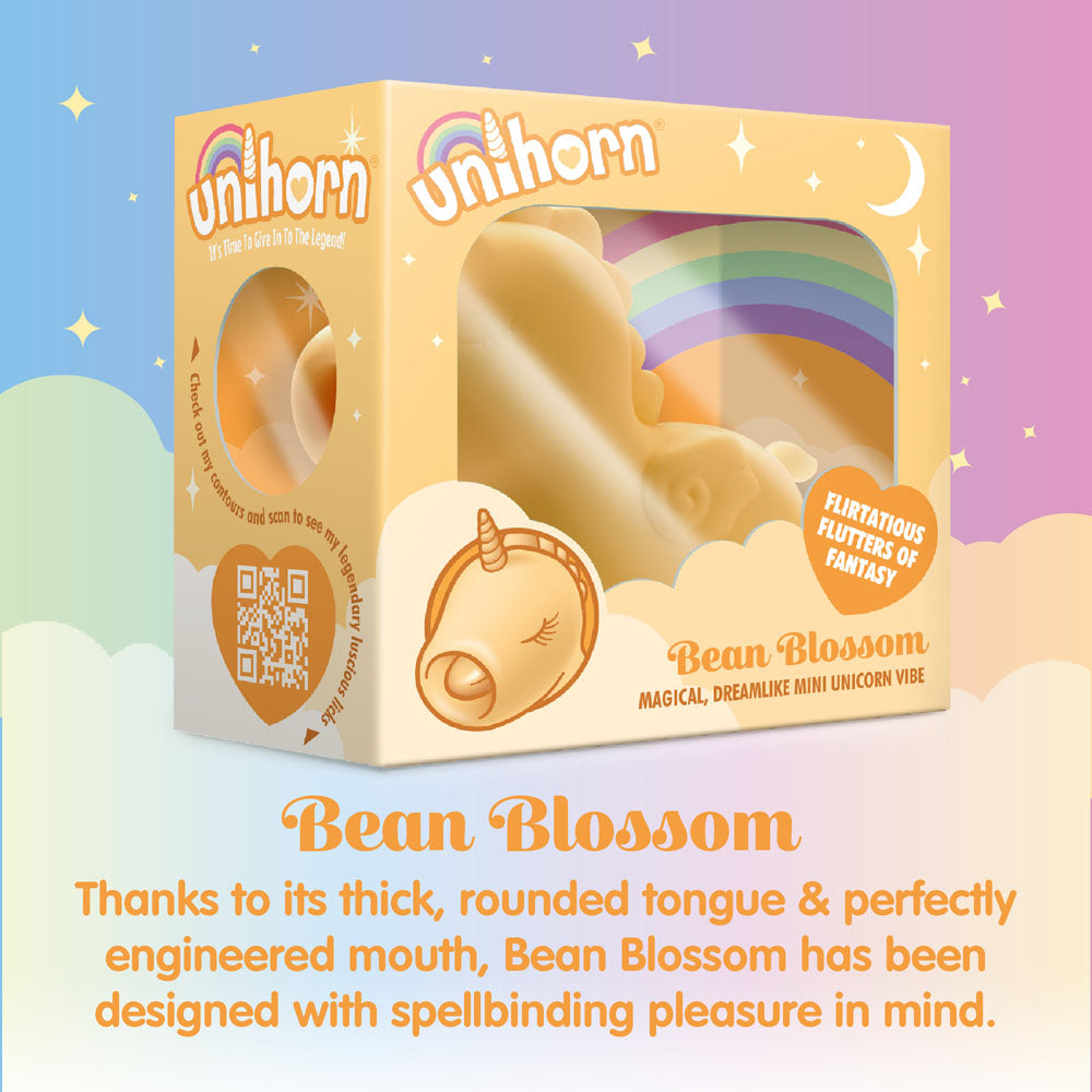 Unihorn Bean Blossom Multi Function Vibe - Yellow