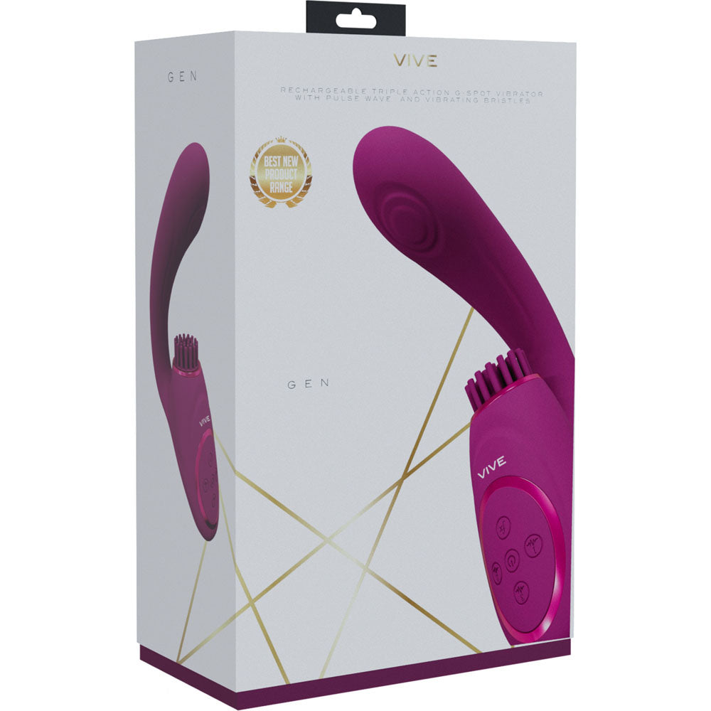 VIVE Gen G-Spot and Clit Multi Vibe - Pink