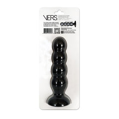 VERS Liquid Silicone Suction Anal Plug with Weighted Steel Balls