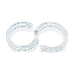 Cockcage Replacement U Rings for CB-X 2 Pc L/XL - Clear - Shhh...