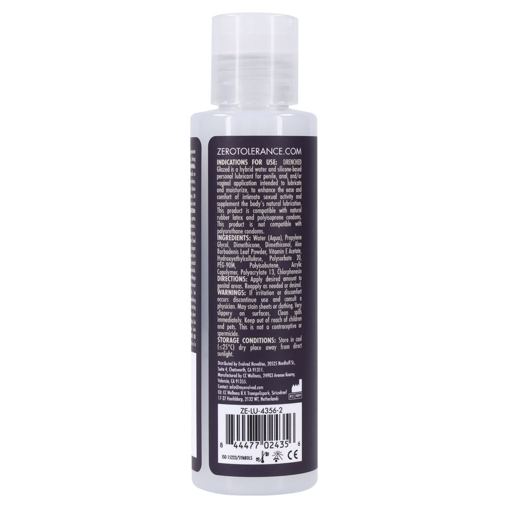 Zero Tolerance DRENCHED GLAZED Silicone Lubricant 120ml