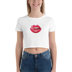 Women’s Crop Top - LIPS in 2 colours