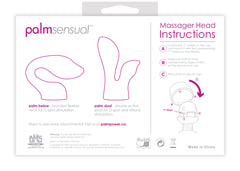 PalmSensual Massager Head accessory for PalmPower wand - Pink