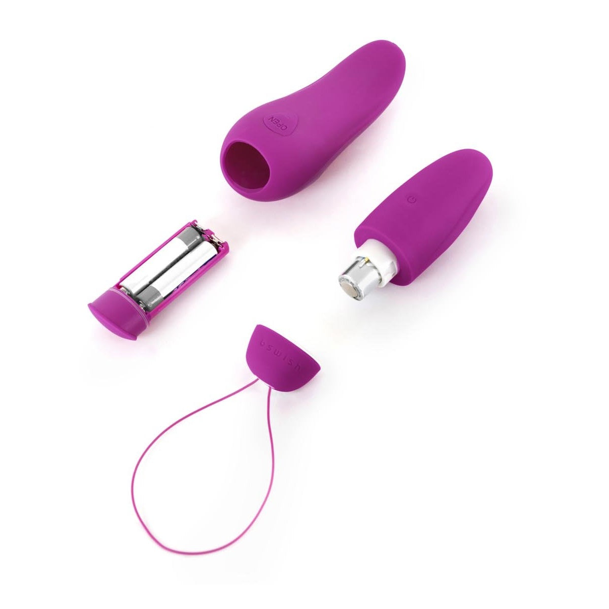 Bnaughty Deluxe Unleashed raspberry Bullet with remote