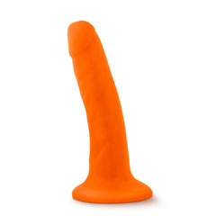 Neo Dual Density Cock Neon 6 Inch Orange