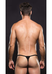 Microfiber Magnetic G String Blk S/M