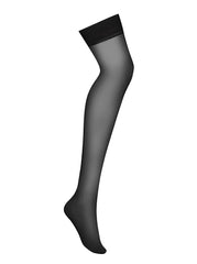 Sheer Stockings S800 Black L/XL