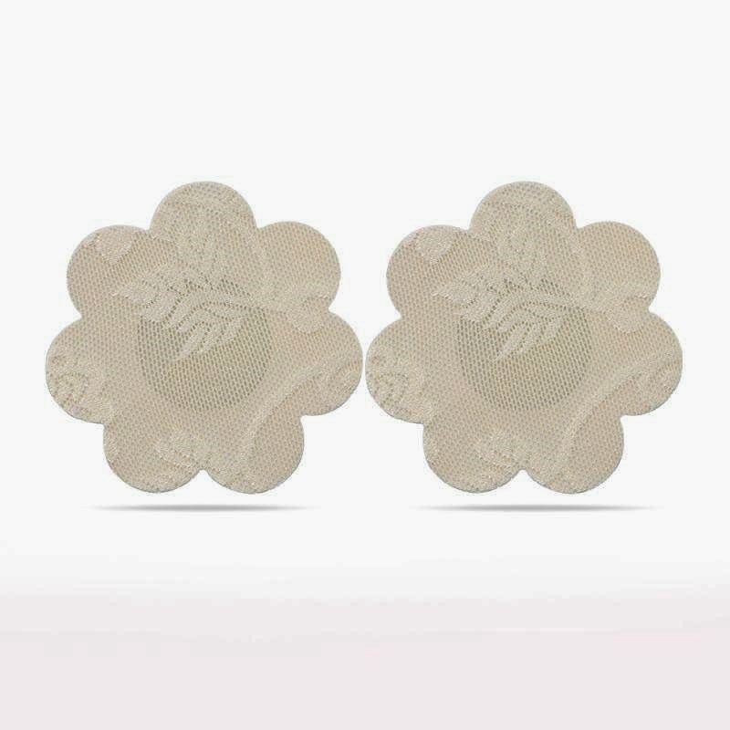 Lace Heart and Flower Nipple Pasties - Two sets pack