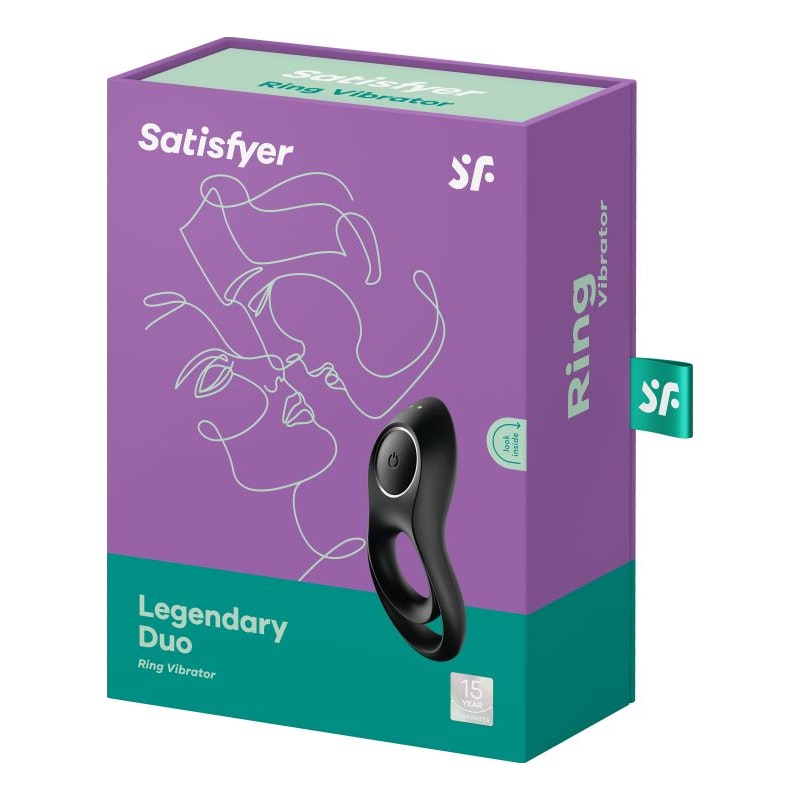 Satisfyer Legendary Duo -  USB Rechargeable Cock & Balls Ring