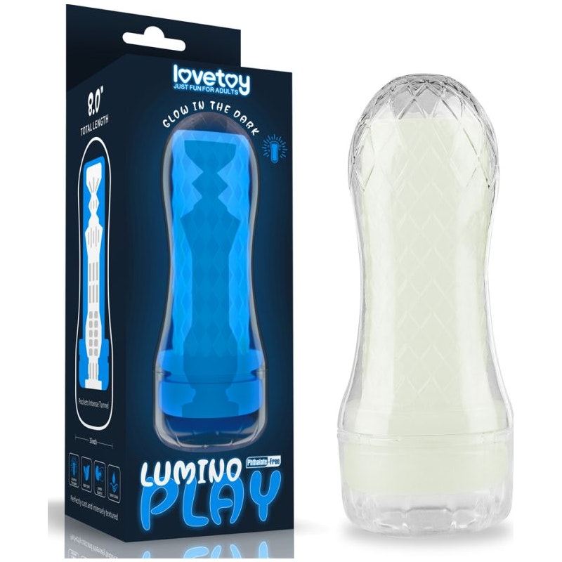 Lumino Glow in the Dark Play Pocket Masturbator