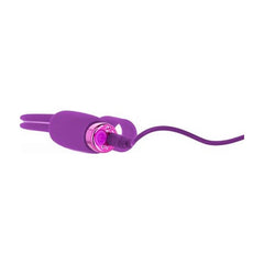 Power Bullet Teasing Tongue  w Rechargeable Bullet Purple