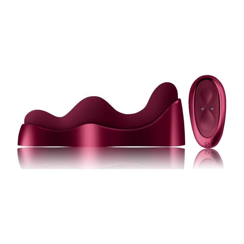 Ruby Glow Blush Ride On Vibrator w Remote