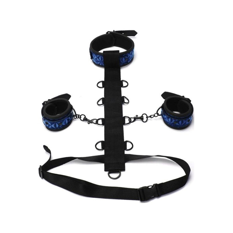 Whip Smart Diamond Body Restraint 3 Pc Set Blue