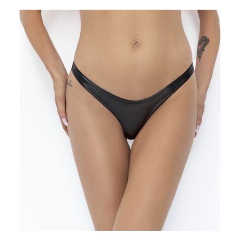 Power Wetlook Thong S Black