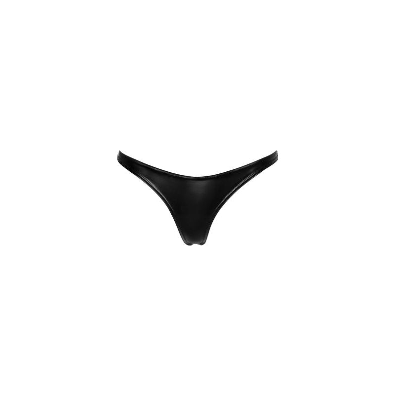 Power Wetlook Thong S Black