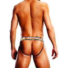 Prowler Oversized Paw Print Men's Jock Strap - White base colour 4 sizes