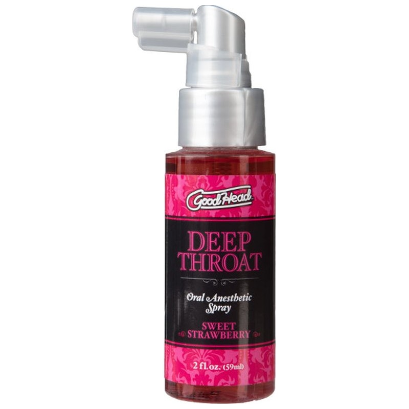 GoodHead Deep Throat Desensitising Spray Strawberry 59ml