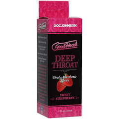 GoodHead Deep Throat Desensitising Spray Strawberry 59ml