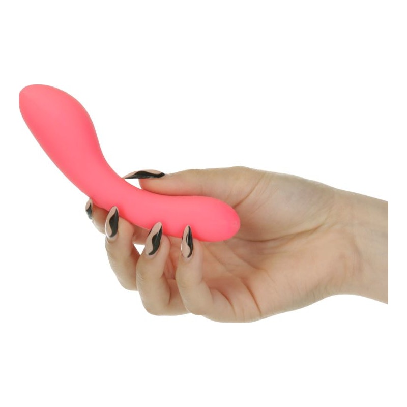 The Mini Swan Wand Glow Pink Mini Vibrator