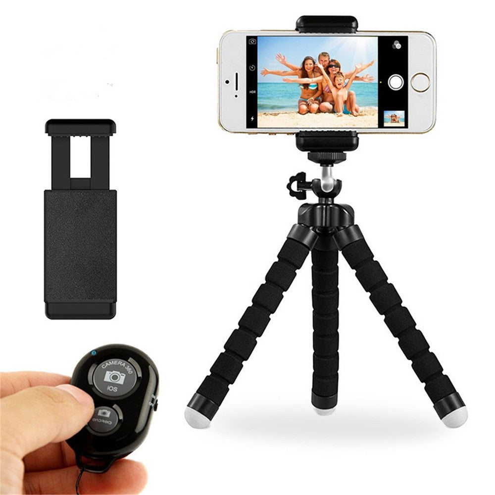 Octopus Tripod for mobile phone WITH bluetooth remote control