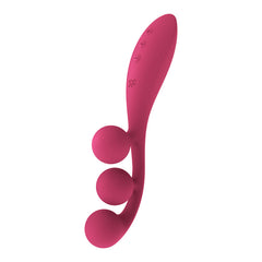 Satisfyer Tri Ball 1 Multi Use Vibrator - Red