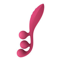 Satisfyer Tri Ball 1 Multi Use Vibrator - Red