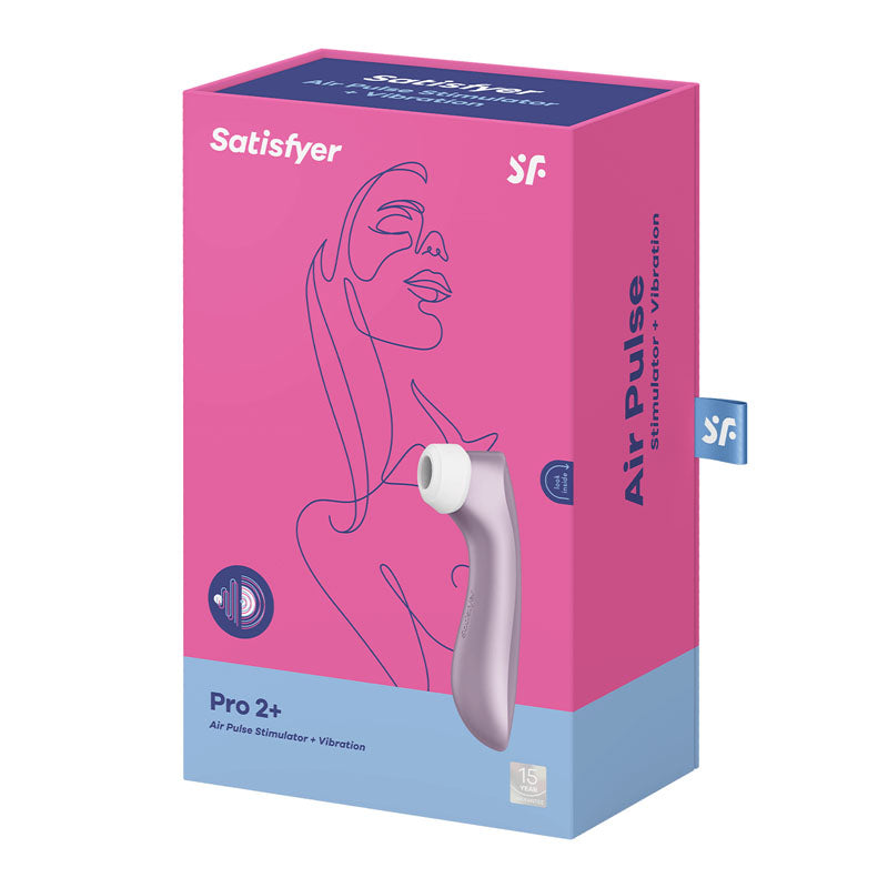 Satisfyer Pro 2+ Clit Stimulator - Pink