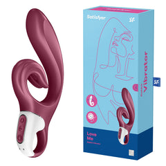 Satisfyer Love Me Red USB Rechargeable Rabbit Vibrator