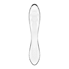 Satisfyer Dazzling Crystal Glass Dildo - Clear