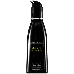 Wicked Aqua Sensitive Hypoallergenic Water Based Lubricant - 240ml