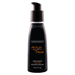 Wicked Aqua Heat Water Based Warming Lube - 60ml