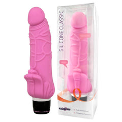 Silicone Classic with Clit Nub - Pink