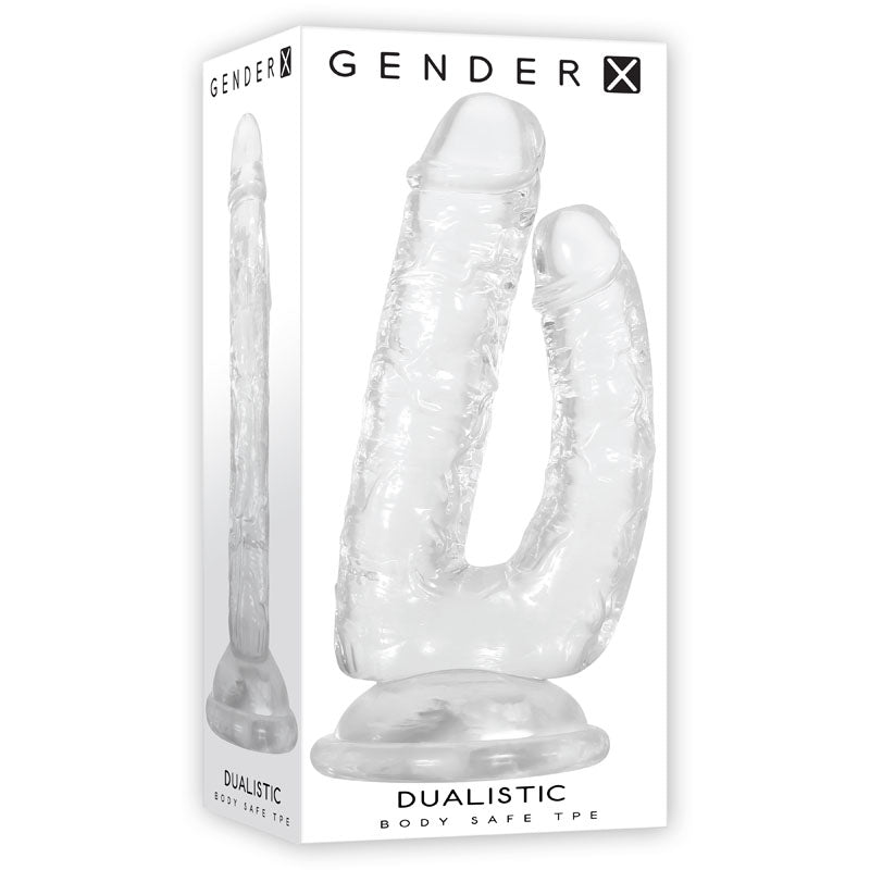 Gender X DUALISTIC -  23.5 cm Double Penetrating Dong