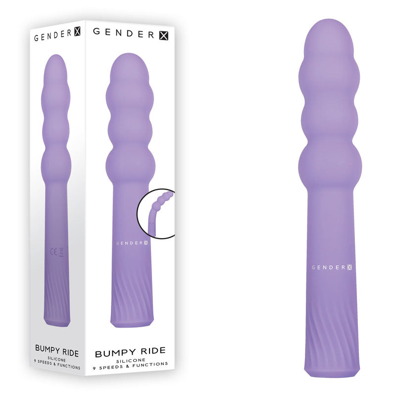 Gender X BUMPY RIDE -  17.4 cm USB Rechargeable Vibrator