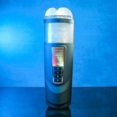 Gender X MESSAGE IN A BOTTLE - Rechargeable Thrusting & Spinning Masturbator