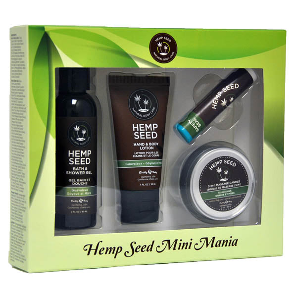 Hemp Seed Mini Mania Shower Gel & Lotion set