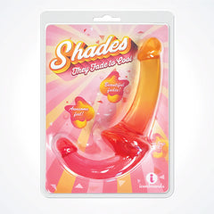 Shades strapless strap-on 20cm Orange - Gold