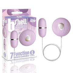 The 9's b-Shell Vibrating Egg - Purple