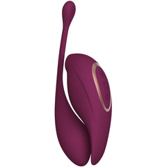 Twitch 2 Clit Stimulator and Vibrating Egg -  Burgundy