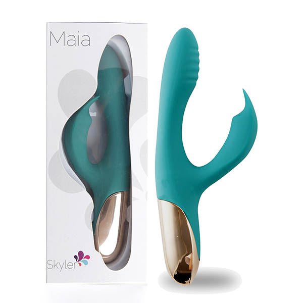 Maia Skyler -  21.6 cm USB Rechargeable Bendable Rabbit Vibrator