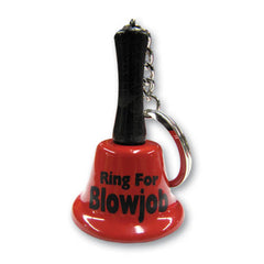 Ring For Blowjob Keychain Bell - Novelty Keychain