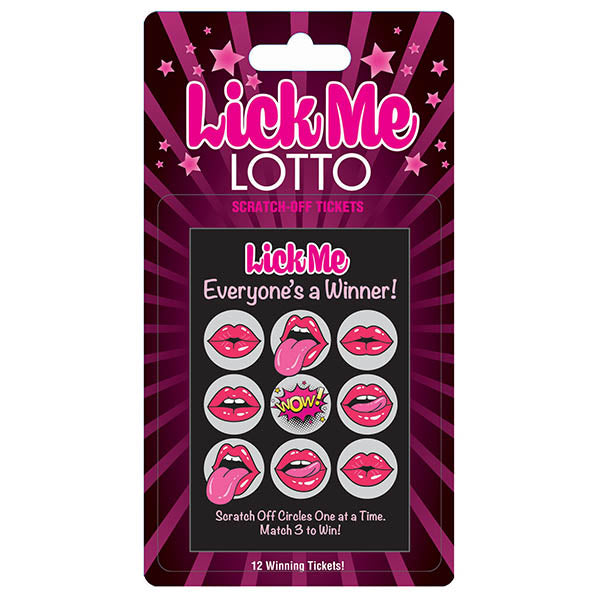 Lick Me Lotto - Naughty Scratcher