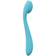 LOVELINE Juicy Flexible Bendable Silicone Vibrator - Blue