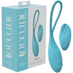 LOVELINE Passion 10 Speed Remote Control Wearable Vibrating Egg - Blue