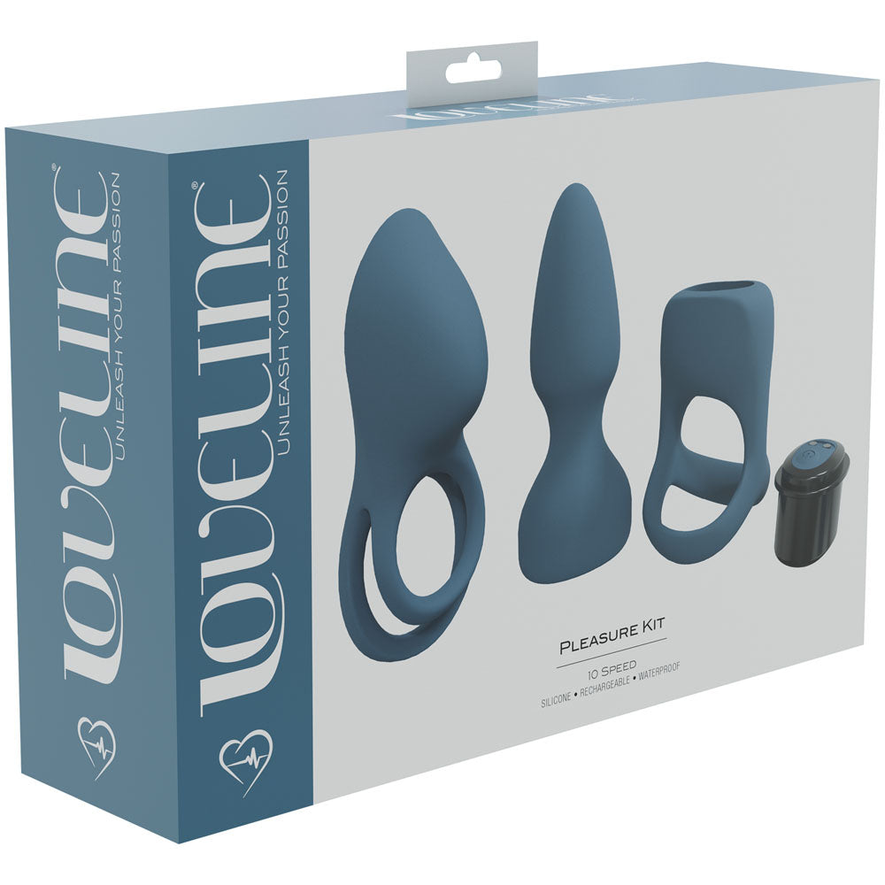 Loveline PLEASURE Kit interchangeable Bullet Vibe Set - Green