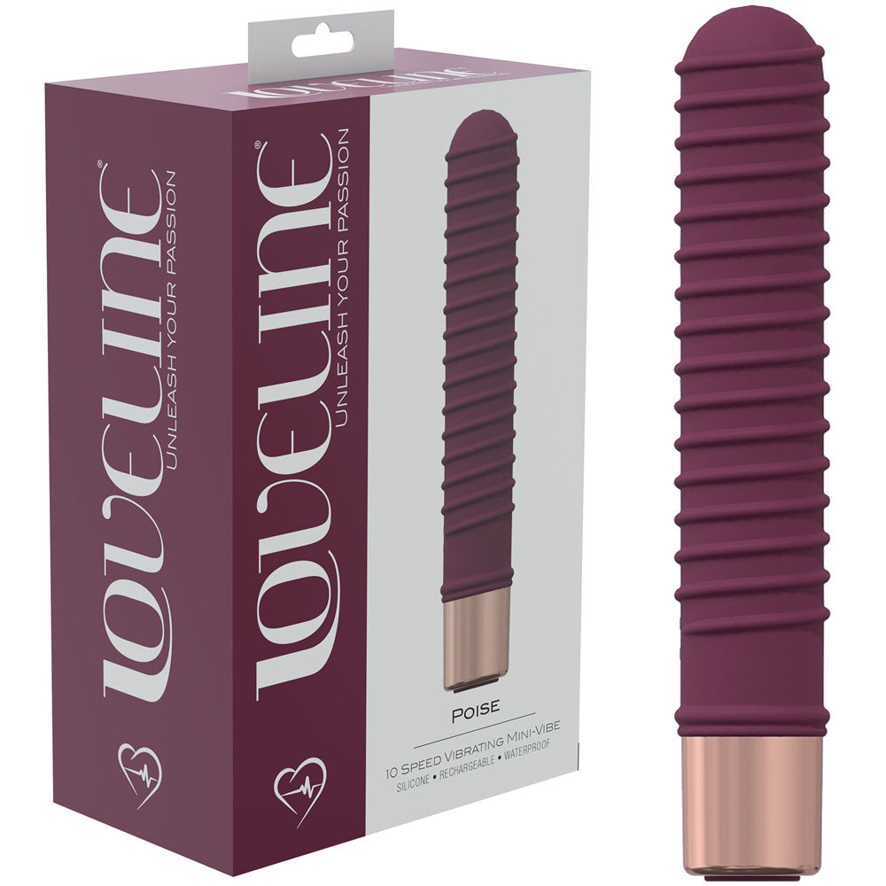 LOVELINE Poise Mini Vibe - Burgundy