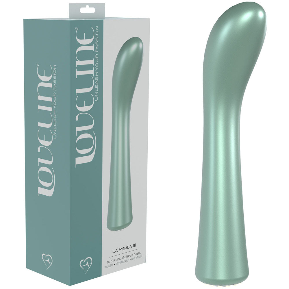 LOVELINE La Perla III G-Spot Vibe - Green