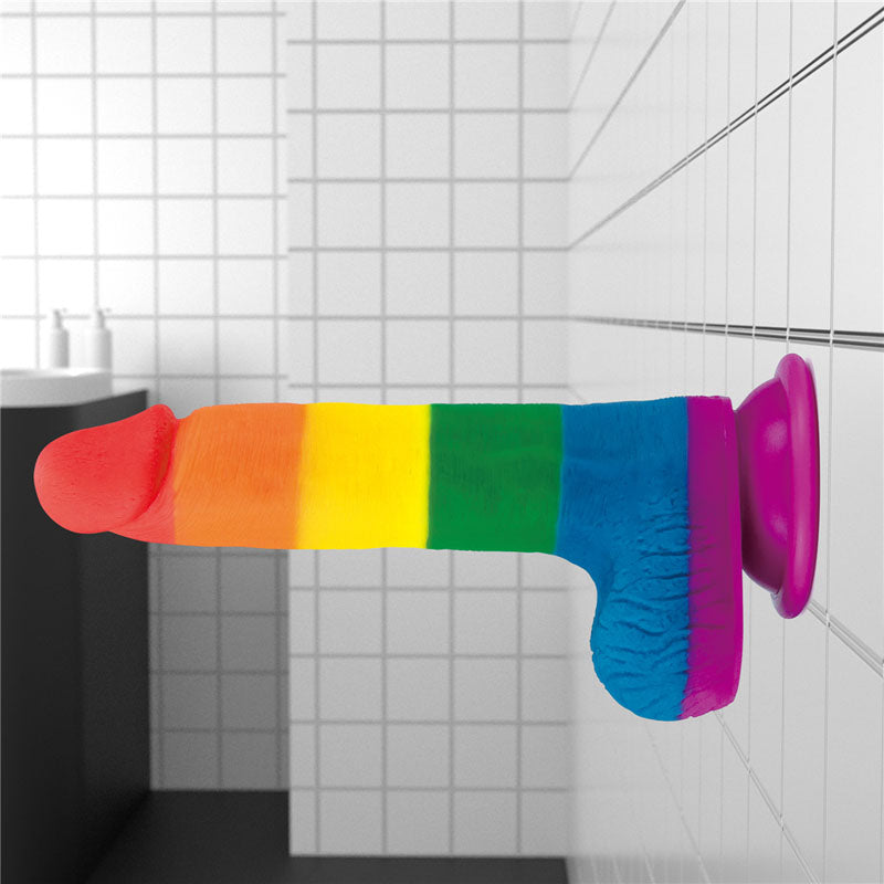 Prider 7.5'' Dildo - Rainbow 19 cm Dong