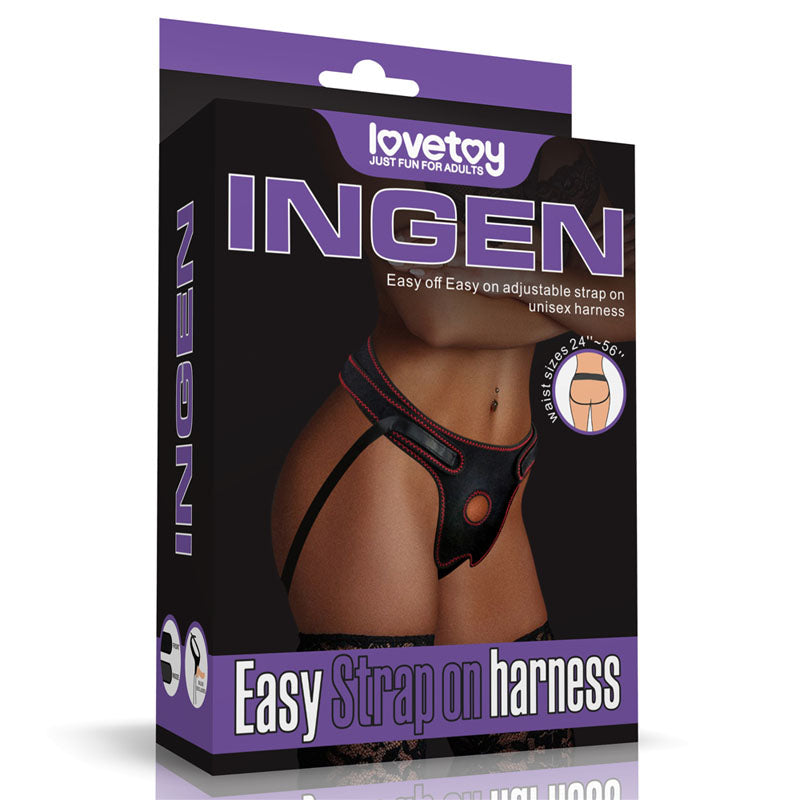 Ingen Easy Strap-On Harness - Black