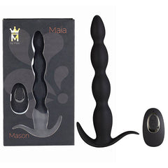 Maia Mason -  23.6 cm USB Rechargeable Anal Beads with Wireless Remote